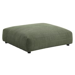 Solace Modular Corduroy Upholstered Ottoman