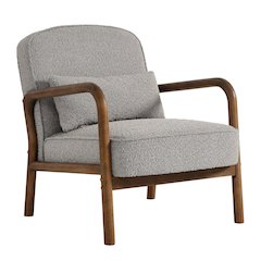 Charlie Boucle Upholstered Armchair