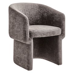 Verity Chenille Dining Armchair