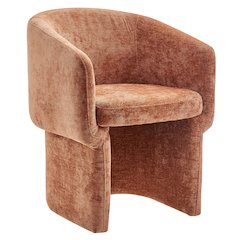 Verity Chenille Dining Armchair