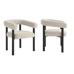 Nautica Outdoor Patio Aluminum Dining Armchairs Set of 2