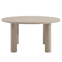 Nautica Outdoor Patio 60" Round Aluminum Dining Table
