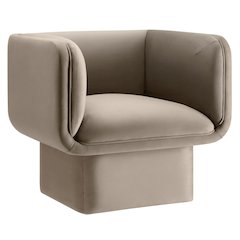 Tate Performance Velvet Accent Chair