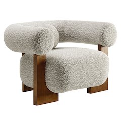Jace Boucle Accent Chair