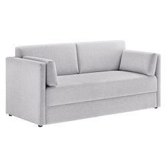 Linden Upholstered Heathered Chenille Sofa