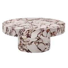 Alora Indoor - Outdoor Patio Concrete Round Coffee Table