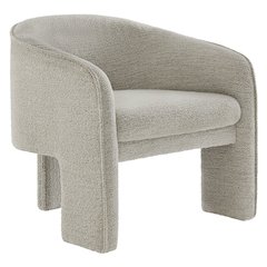 Greer Boucle Fabric Upholstered Accent Armchair