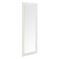 Emmeline Scalloped Rectangle Floor Mirror