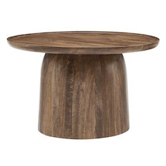 Holloway 30" Round Wood Coffee Table