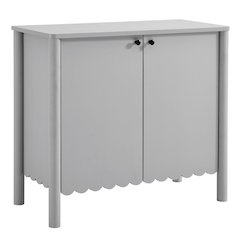 Emmeline 35" 2-Door Scalloped Sideboard Cabinet