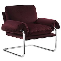 Ansel Performance Velvet Accent Chair