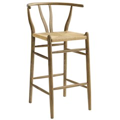 Amish Wood Bar Stool