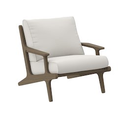 Saratoga Outdoor Patio Teak Wood Armchair