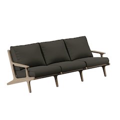 Saratoga Outdoor Patio Teak Sofa