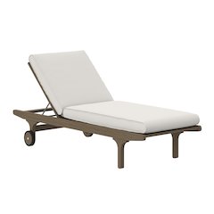 Saratoga Outdoor Patio Teak Chaise Lounge Chair