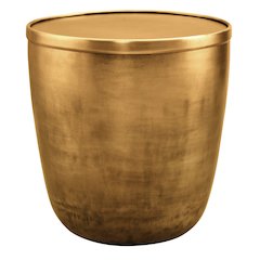 Viora Metal Storage Side Table