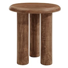 Mavina Mango Wood Side Table