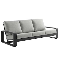 Lirienne Outdoor Patio Aluminum Sofa