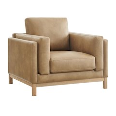 Roscoe Vegan Leather Armchair