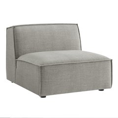 Restore Performance Fabric Upholstered Armless Modular Chair