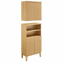 Render Bathroom Cabinet Set