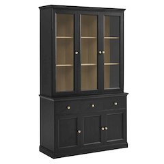 Amara 79 Inch Large Storage Display Cabinet
