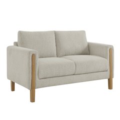 Hawken Boucle Fabric Loveseat