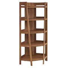 Bixby 71 Inch Corner Bookshelf