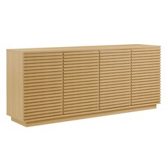 Render 4-Door Fluted Sideboard Cabinet TV Stand