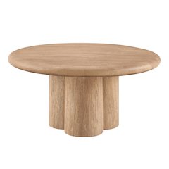 Tori 31 Inch Round Indoor and Outdoor Patio Coffee Table