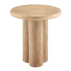 Tori 20 Inch Round Indoor and Outdoor Patio Side Table