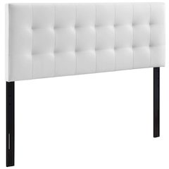 Lily Upholstered Vinyl Queen Headboard