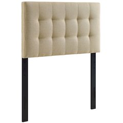 Lily Upholstered Fabric Twin Headboard