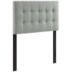 Emily Upholstered Fabric Twin Headboard