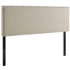 Phoebe Upholstered Fabric Queen Headboard