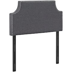 Laura Upholstered Fabric Twin Headboard