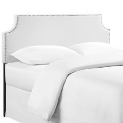 Laura Upholstered Vinyl Full Headboard