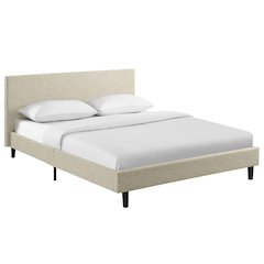 Anya Fabric Queen Bed