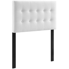 Emily Biscuit Tufted Performance Velvet Twin Headboard