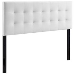 Lily Biscuit Tufted Performance Velvet Full Headboard
