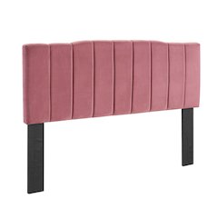 Camilla Channel Tufted Performance Velvet King/California King Headboard