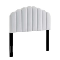 Veronique Performance Velvet Twin Headboard