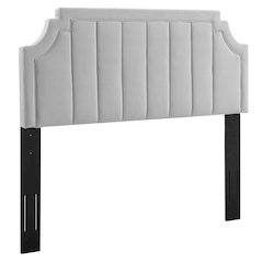 Alyona Channel Tufted Performance Velvet Twin Headboard