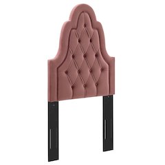 Augustine Tufted Performance Velvet Twin Headboard