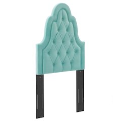 Augustine Tufted Performance Velvet Twin Headboard