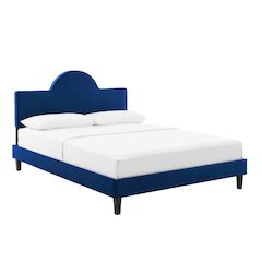 Soleil Performance Velvet King Bed