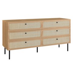 Chaucer 6-Drawer Dresser