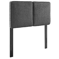 Lindee Boucle Fabric Twin Headboard