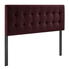 Lily Stain-Resistant Performance Velvet Queen Size Headboard