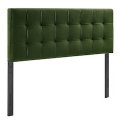 Lily Stain-Resistant Performance Velvet King Size Headboard